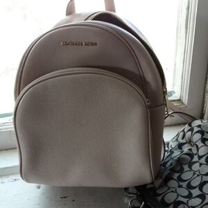 Michael Kors Cream Backpack